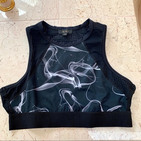Alala Smoke-Print Sports Bra - Picture 5 of 8